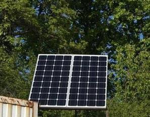 Установка солнечных батарей в частном доме