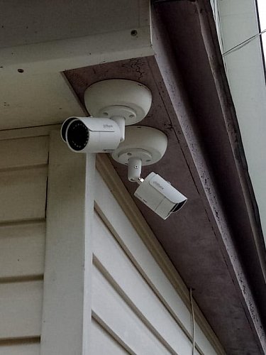Установка камер наблюдения в частном доме