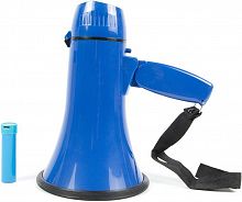 Мегафон ручной TerraSound ЭМ-10А синий картинка